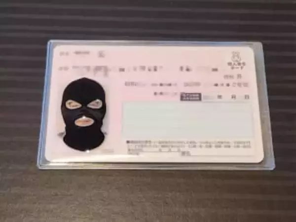 [本日の一品]マイナカード「覆面ケース」は最高の遊び道具