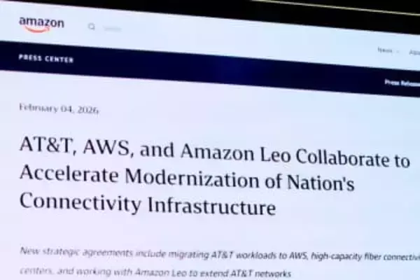 AWS・Amazon Leo・AT&Tが連携、米国の通信インフラを衛星や大容量ファイバーで強化