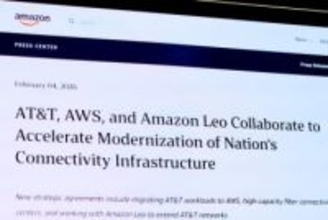 AWS・Amazon Leo・AT&Tが連携、米国の通信インフラを衛星や大容量ファイバーで強化