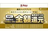 「楽天キャッシュにチャージ・請求書払いで全額分当たる　税金・公共料金も対象」の画像1