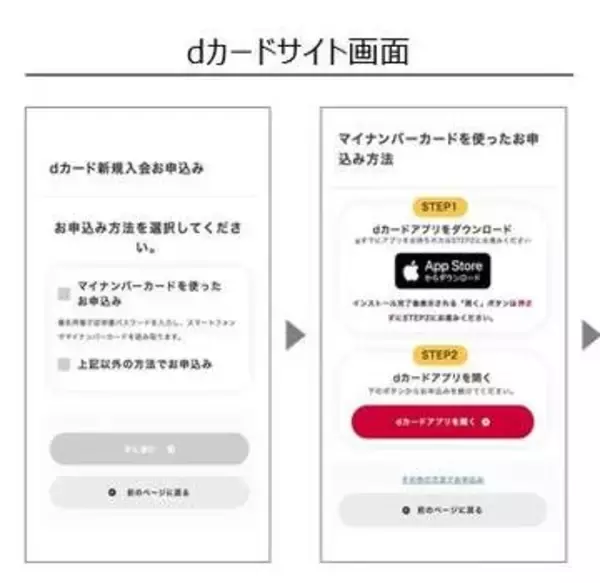 dカード、マイナンバーカードでの本人確認に対応　オンライン上で手続きが完結できるように