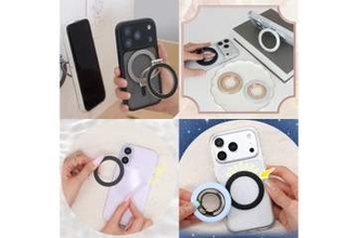 MOTTERU、スタンドにもなるスマホリングなど5製品発表　数量限定価格で販売も