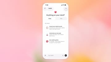 ChatGPT新機能「ヘルスケア」、健康情報を連携可能　保険プランの提案も