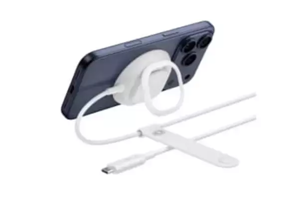 Belkinから、Qi2 25W認証の「Belkin UltraCharge マグネットチャージャー25W」