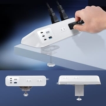 [スタパ齋藤の「スタパトロニクスMobile」]机にガッチリ固定できるUSB-ACタップが超便利でサイコー!!!