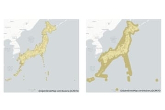au Starlink Directのエリアが約2倍に、接続水域を含む24海里まで拡大