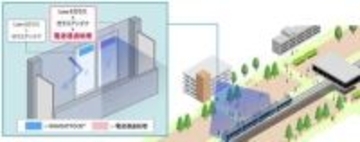 ドコモとAGC、Low-Eガラスに現場施工で屋外の通信環境改善に成功