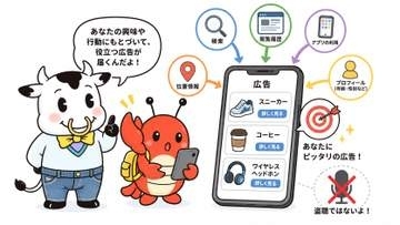 [ケータイ用語の基礎知識]【第1025回】スマホで見たサイトや使ったアプリであなたの興味を追跡する「ターゲティング広告」