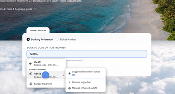 「Google Chrome」、Gmailから注文番号や予約情報を自動補完　米国でスタート
