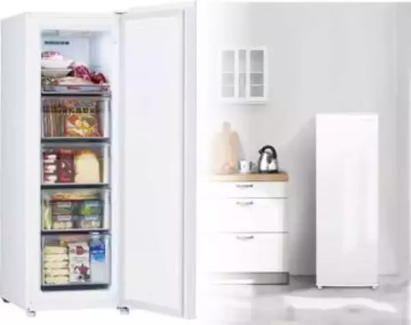 エディオン、幅45cmのセカンド冷凍庫　冷蔵にも対応