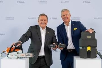 独ケルヒャーとSTIHL、バッテリー共通化へ