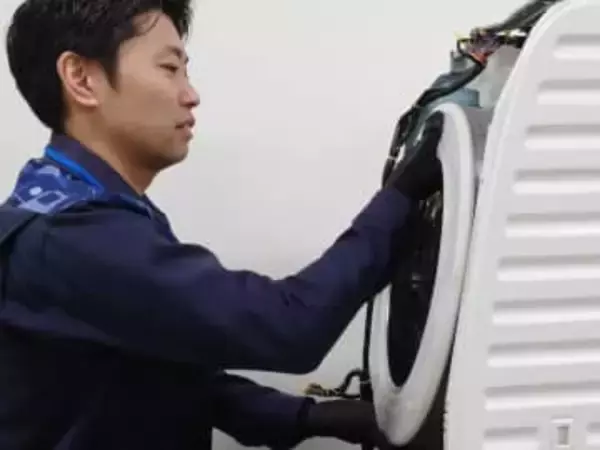 ドラム式洗濯機の訪問クリーニングサービス、エディオン