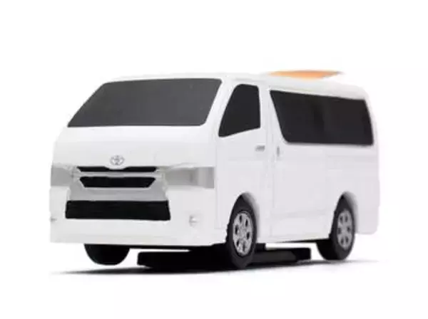 ハイエース型のふせんホルダー　1/64で再現