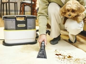 ケルヒャー、カーペットやソファ汚れを水で落とすクリーナー