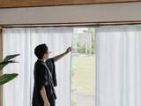 「夏の暑さに防熱シールドカーテン　閉めても暗くならない」の画像1