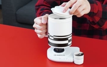 仮面ライダー電王の湯沸かしマグ　デンライナー食堂車イメージ