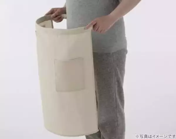 ニトリ、ひも結ばなくていいエプロン　腰にはめるだけ