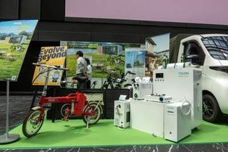 水素で動くポタ電や自転車、コンロを見てきた
