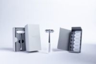 貝印、長く使えるフルメタルの5枚刃カミソリ