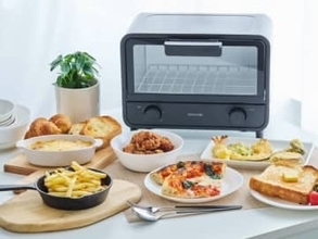 一人暮らしにシンプルなオーブントースター　リベイクも手軽