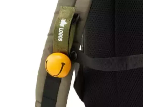 ロゴスの熊よけベル　消音できて街中でも持ち歩きやすい