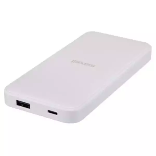 発火リスク抑えた半固体電池モバイルバッテリー、マクセル