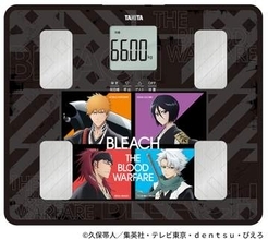 BLEACHの一護や冬獅郎が声で励ます体組成計、タニタ