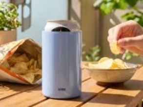 350ml缶そのまま入る保冷マグ　結露防いで冷たさキープ