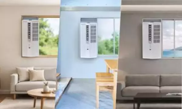 「工事がいらない窓用エアコン、トヨトミ」の画像