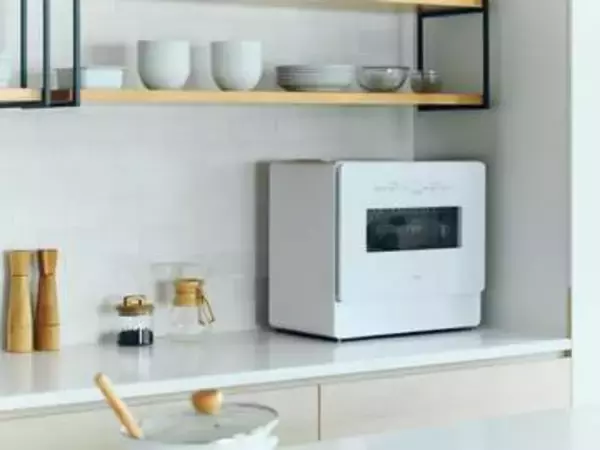 工事不要のシロカ食洗機、容量アップ&省スペース設置