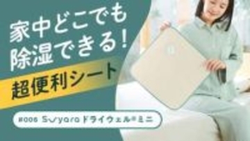 西川、ふとん下や収納に強力な除湿シート　消臭できて洗濯も