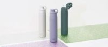 タイガー、ステンレスストローですぐ飲める保冷ボトル