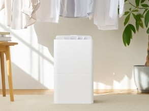 ツインバード、空気清浄できる衣類乾燥除湿機