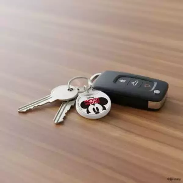 ミッキーやズートピアの忘れ物防止タグ　iPhone「探す」対応