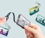 「カセットテープ型のメジャー　レトロかわいい」の画像1