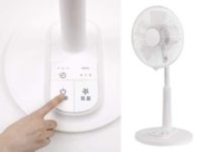 操作ボタンがドデカい扇風機