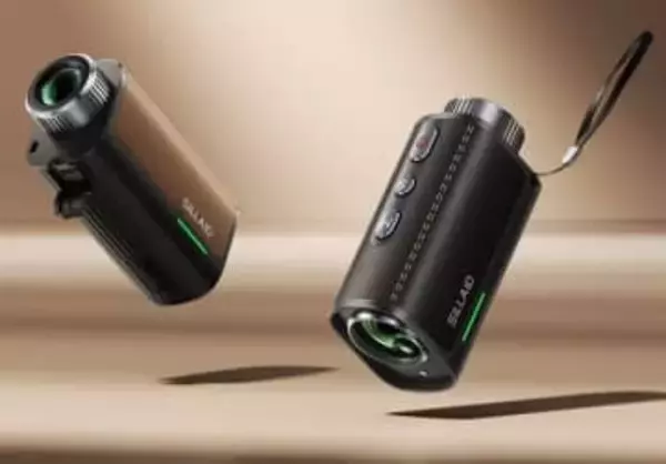 7倍望遠のゴルフレーザー距離計　0.02秒で測定