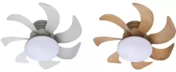 大風量のサーキュレーター付き照明、ドウシシャ