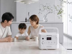 Jackery初、パールホワイトのポータブル電源