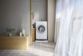 日立のドラム洗濯機、薄型で設置しやすく