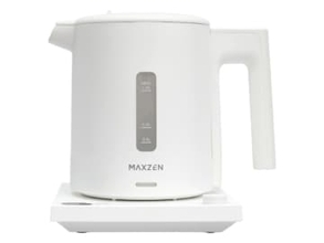 お湯を40～100℃で細かく選べる電気ケトル、マクスゼン
