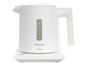 お湯を40～100℃で細かく選べる電気ケトル、マクスゼン