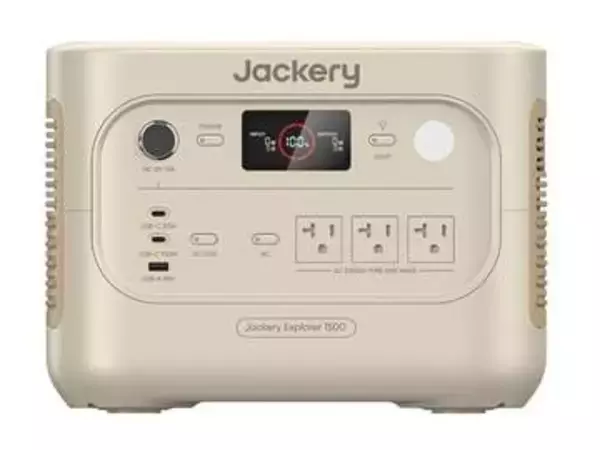 大容量コンパクトなJackeryポータブル電源に、置きやすい新色