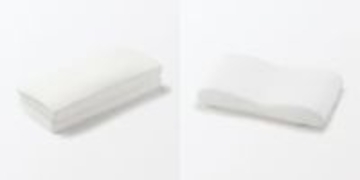 無印、高さ調節できる枕と横向き寝ラクな枕