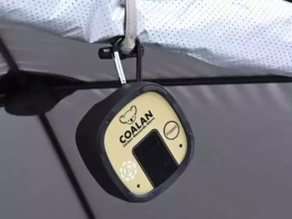 山善、テント用一酸化炭素アラーム　車中泊にも