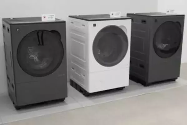 シャープのドラム洗濯機　ペンギンから着想得たマイクロバブルで洗浄力アップ