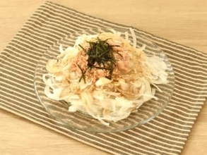 旬の新玉ねぎの「ツナのっけサラダ」5分でササッと作れる