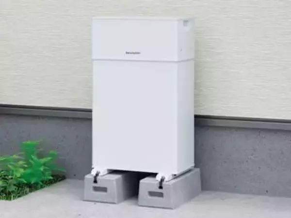 シャープ蓄電池、太陽光発電の自家消費率74%にアップ　狭くても置ける