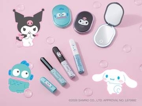 クロミとシナモン、ハンギョドンが前髪アイロン&ミラーに