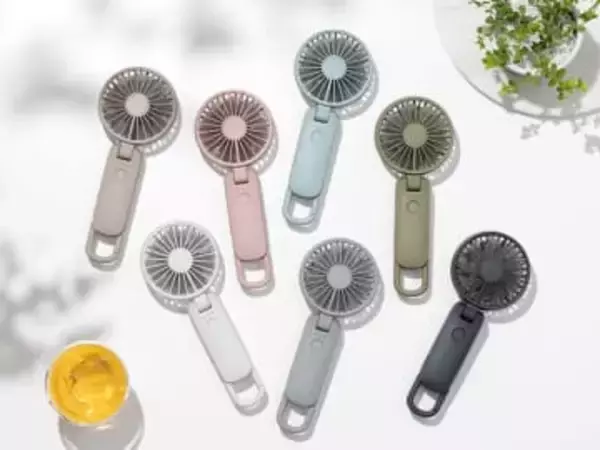 リズムの新しいハンディファン　スヌーピー仕様も